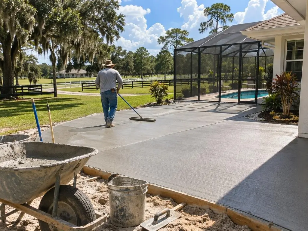 Concrete Patios in Ocala, FL